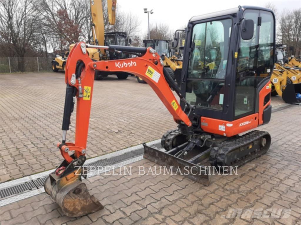Kubota KX016-4 Excavadoras sobre orugas