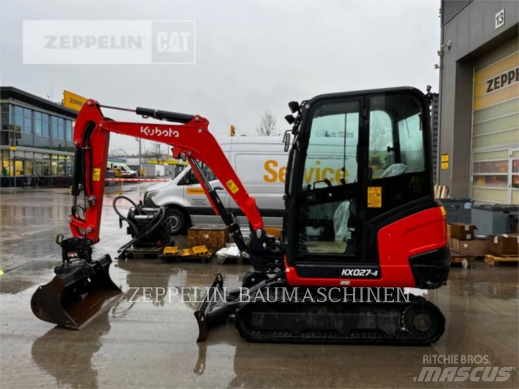 Kubota KX027 Excavadoras sobre orugas