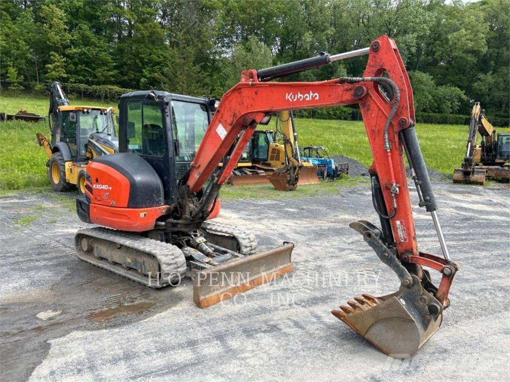 Kubota KX040 Excavadoras sobre orugas