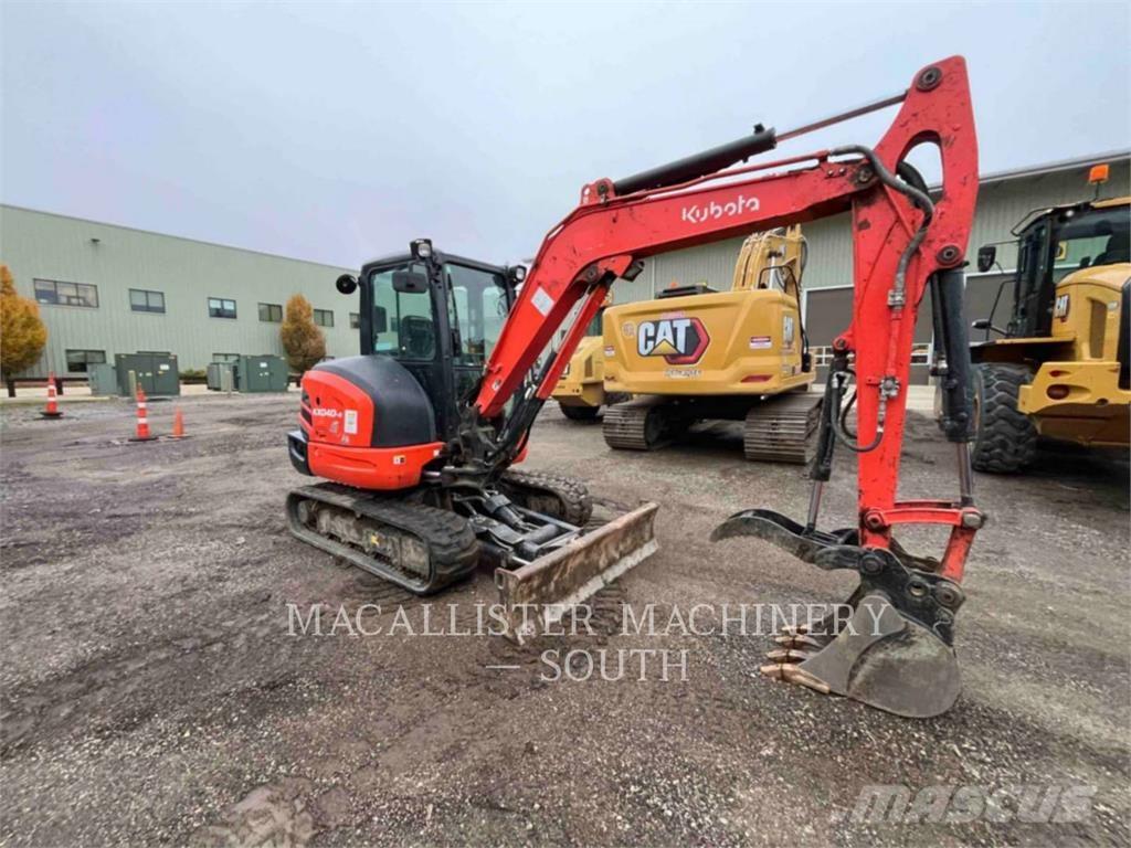 Kubota KX040 Excavadoras sobre orugas