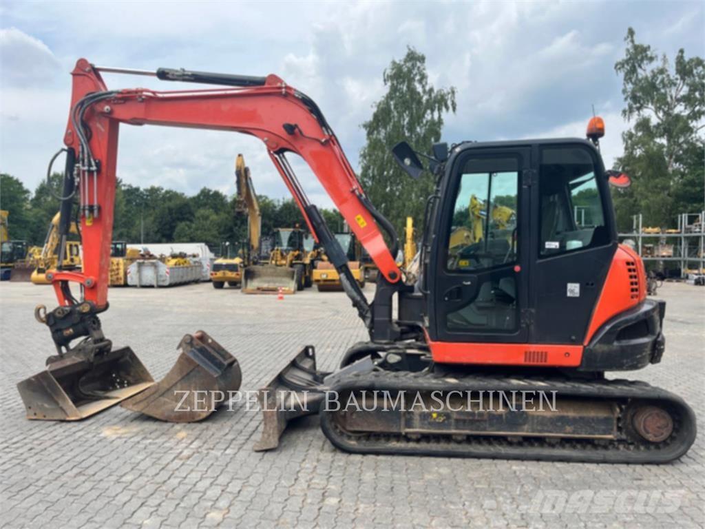 Kubota KX080-4 Excavadoras sobre orugas