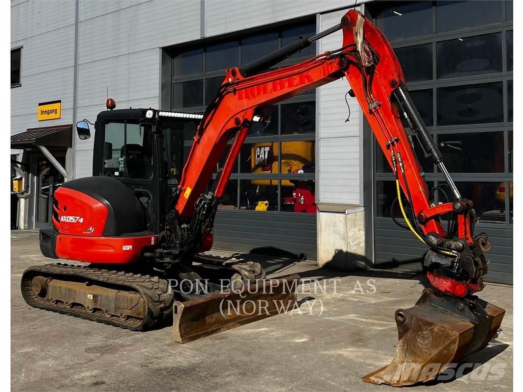 Kubota KX57 Excavadoras sobre orugas