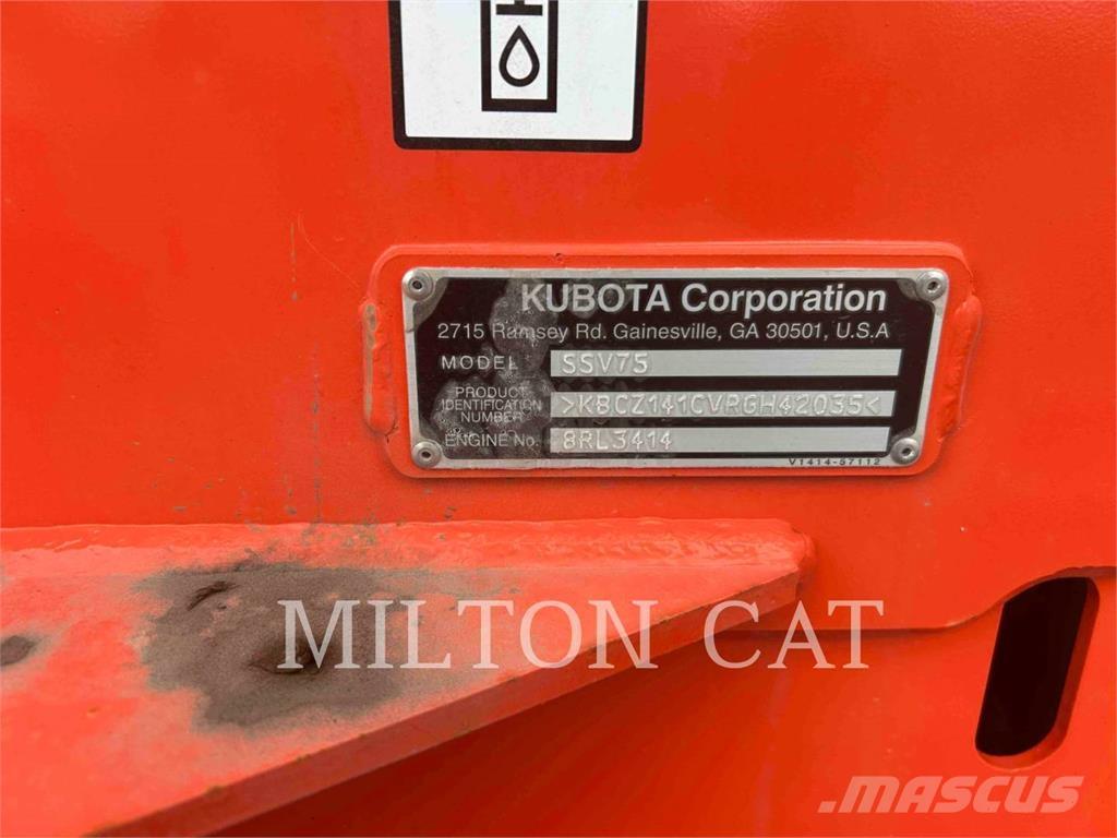 Kubota SSV 75 Minicargadoras