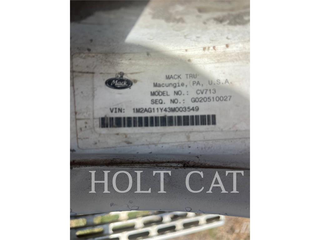 Mack GRANITE CV713 Otros camiones