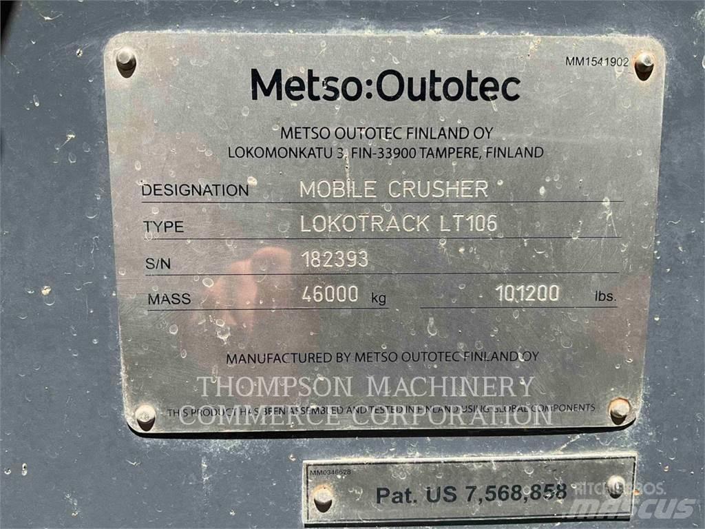 Metso LT106 Trituradoras móviles