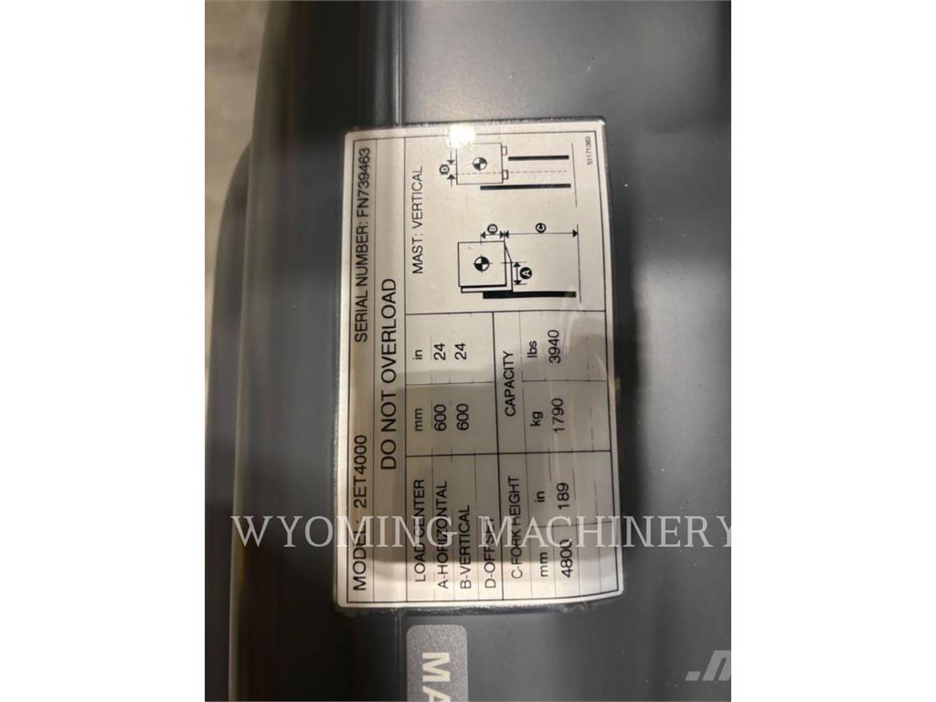 Mitsubishi 2ET4000 Carretillas de horquilla eléctrica
