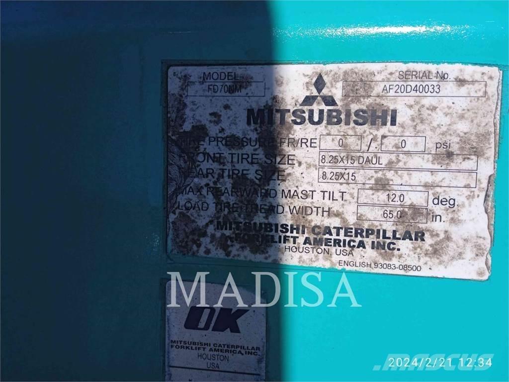 Mitsubishi FD70NM-D Camiones diesel