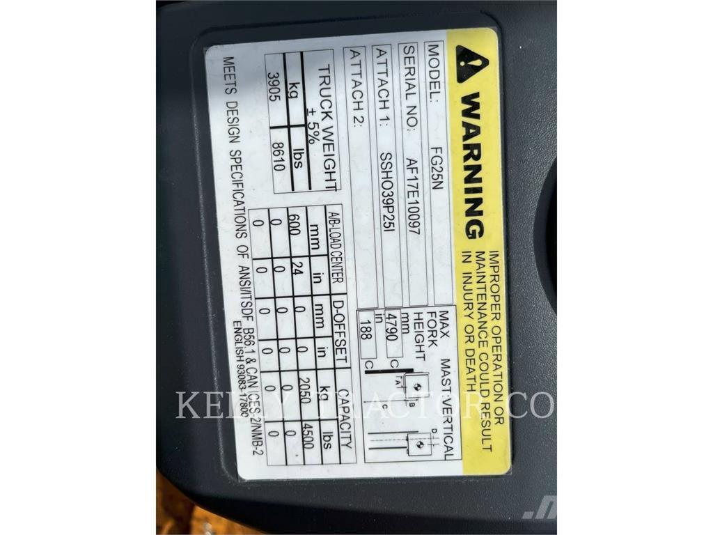 Mitsubishi MITFG25N Camiones LPG