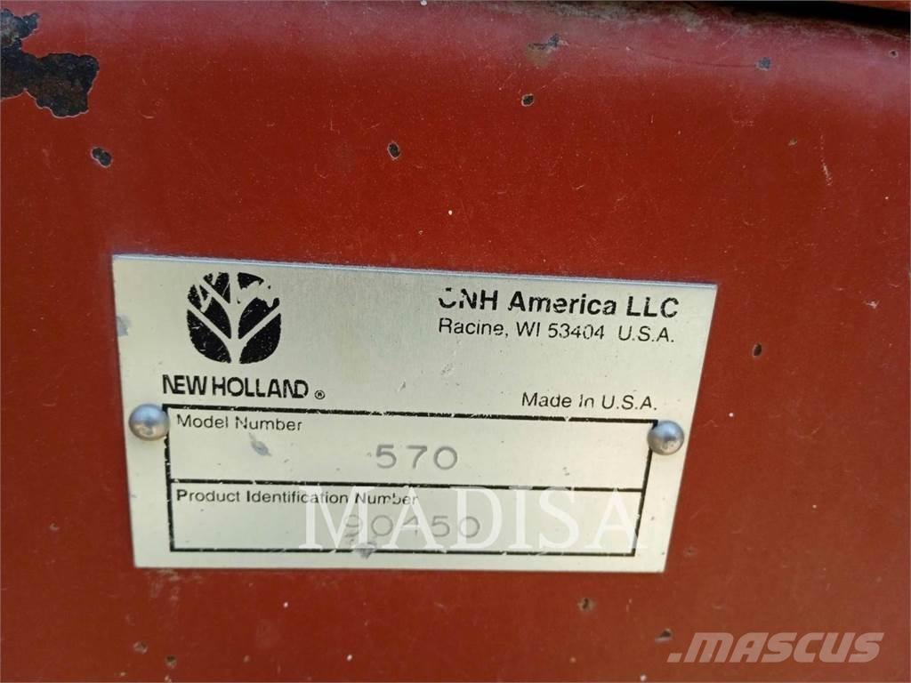 New Holland 570 Cosechadoras