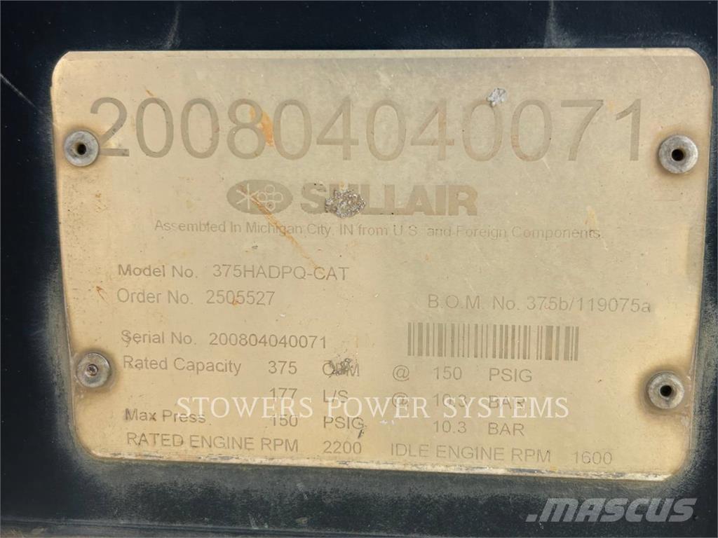 Sullair 375HAF Secadoras de aire comprimido