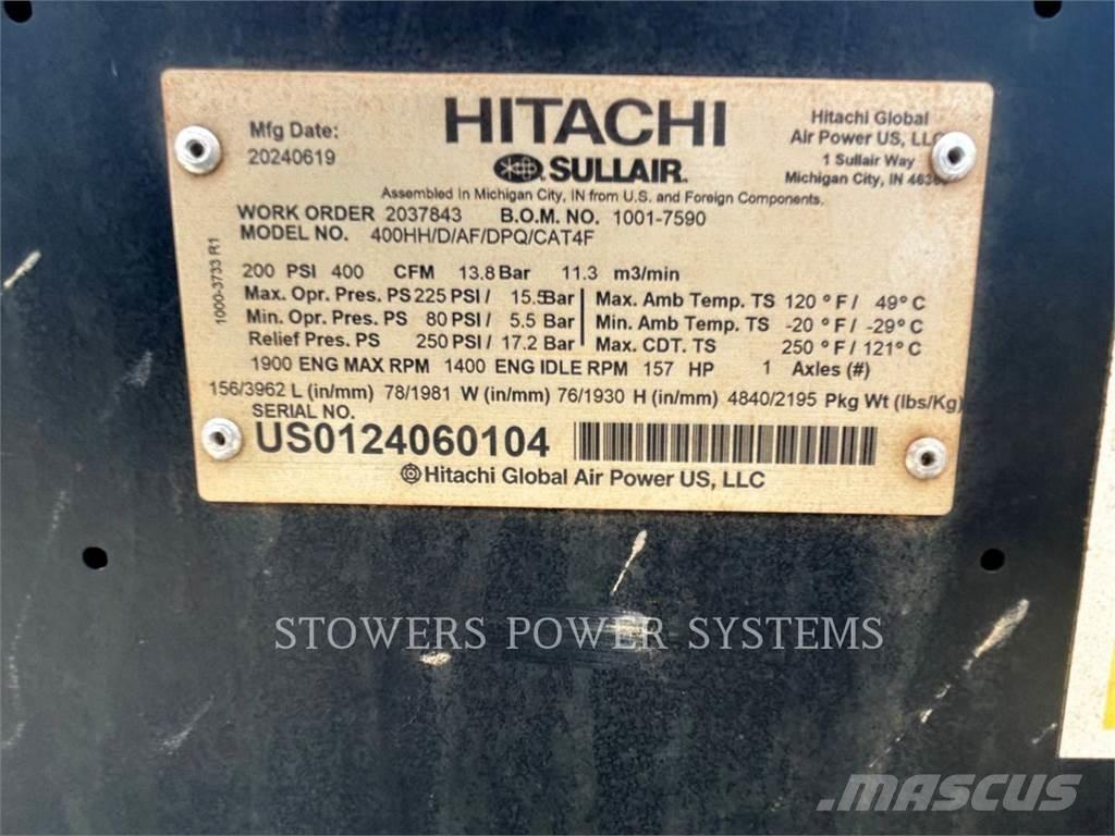 Sullair 400HH Secadoras de aire comprimido