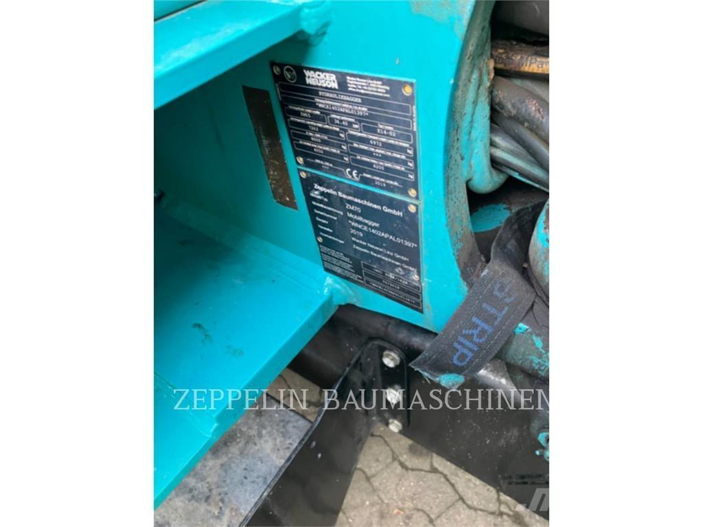 Wacker ZM70 Excavadoras de ruedas