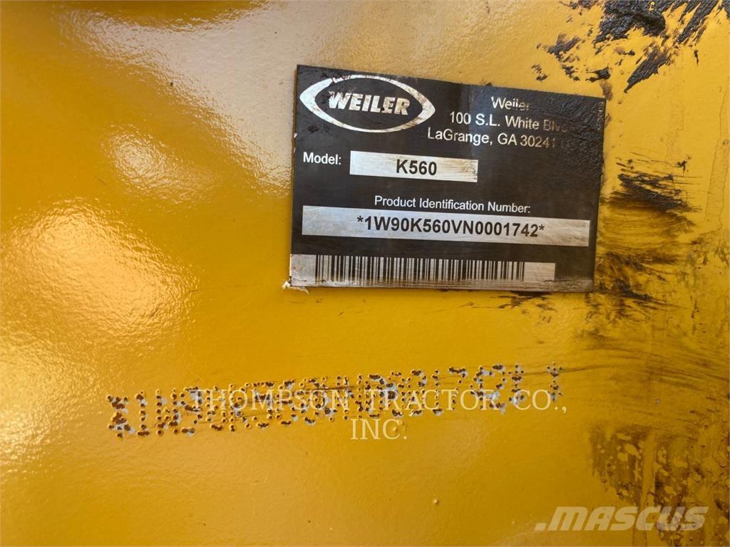Weiler K560FV Cargadoras forestales