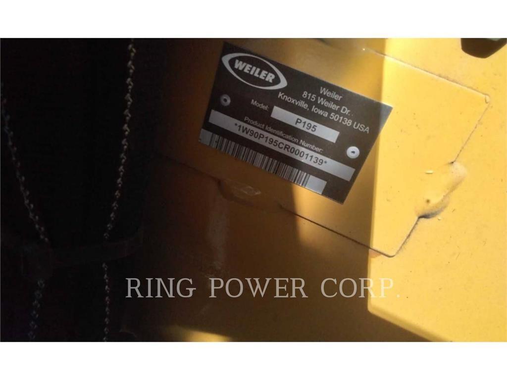 Weiler P195 Recicladoras de asfalto