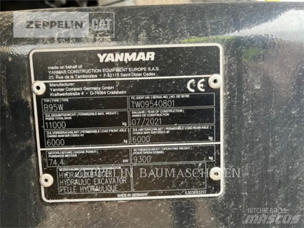 Yanmar B95W Excavadoras de ruedas