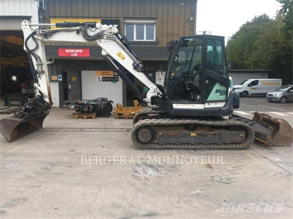 Yanmar SV100 Excavadoras sobre orugas