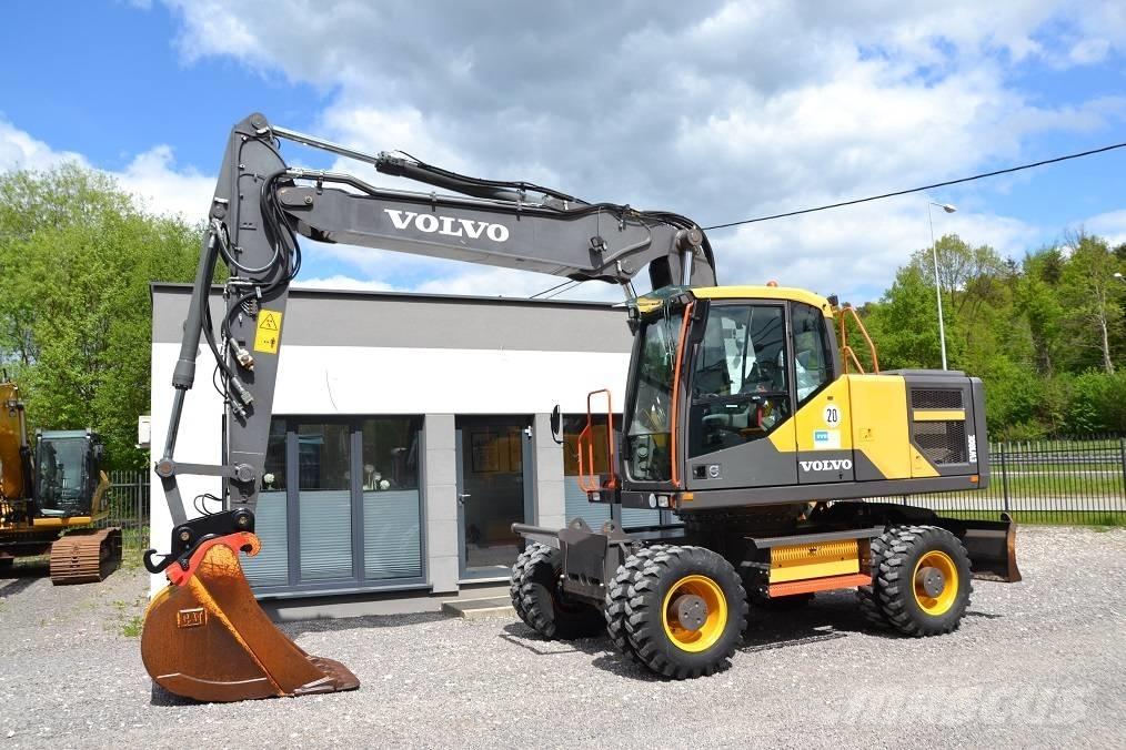 Volvo EW 180 E Excavadoras de ruedas