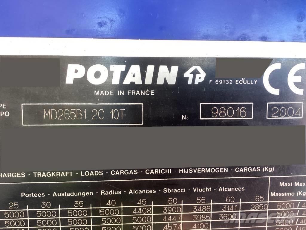 Potain MD265B1-J10 Grúas torre
