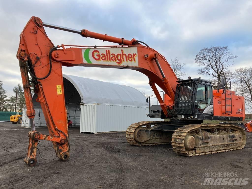 Hitachi ZX670LCH Excavadoras sobre orugas