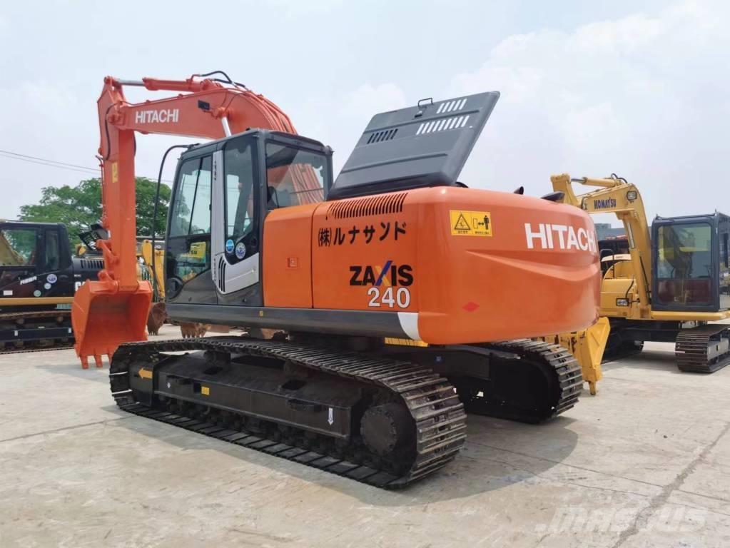 Hitachi ZX 240 Excavadoras sobre orugas