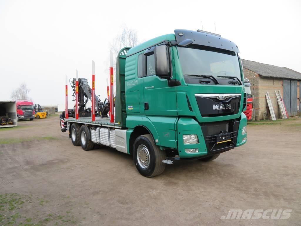 MAN TGX 33.480 Transportes de madera