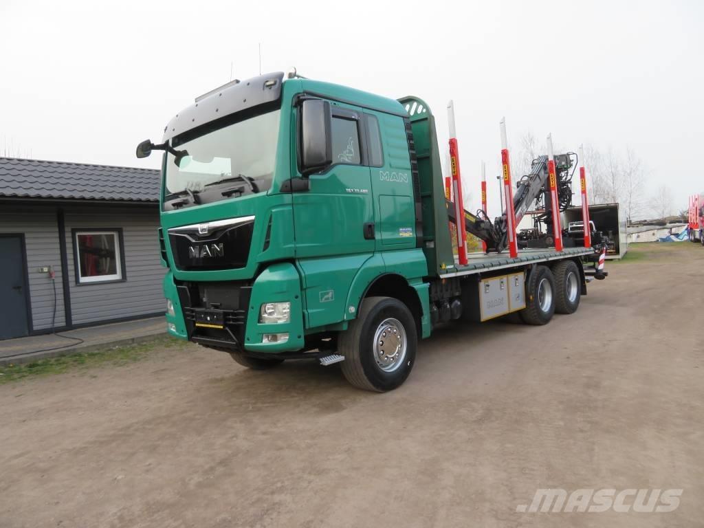 MAN TGX 33.480 Transportes de madera