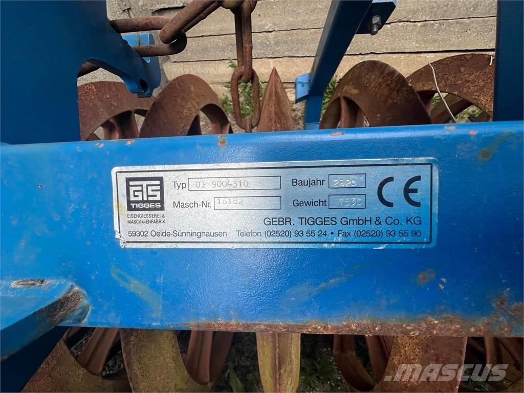 Tigges UP 900 - 310 Otros rodillos