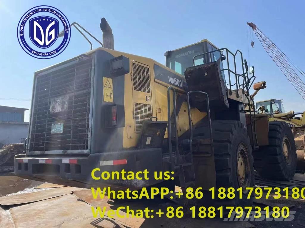 Komatsu WA 600-6 Cargadoras sobre ruedas