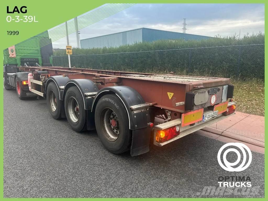 LAG 0-3-39L Semirremolques portacontenedores