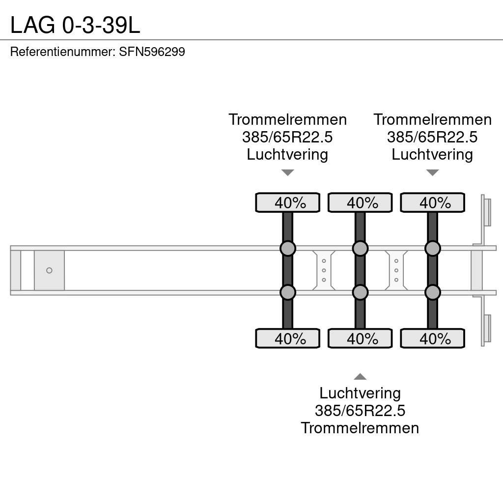 LAG 0-3-39L Semirremolques portacontenedores