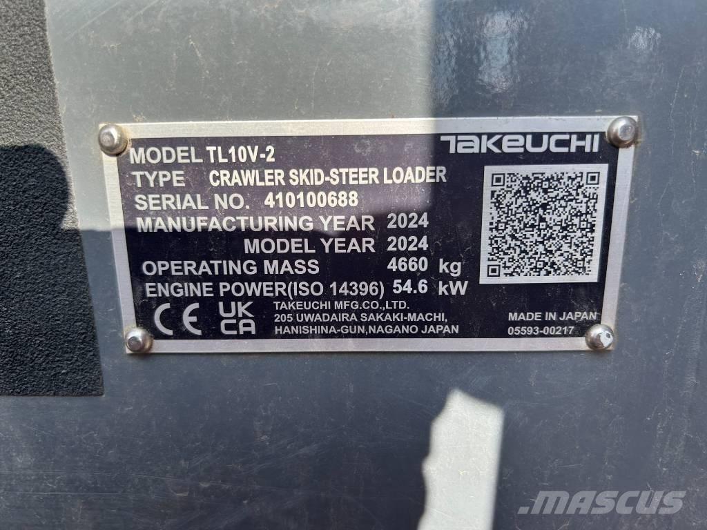 Takeuchi TL 10 V2 Cargadoras sobre orugas