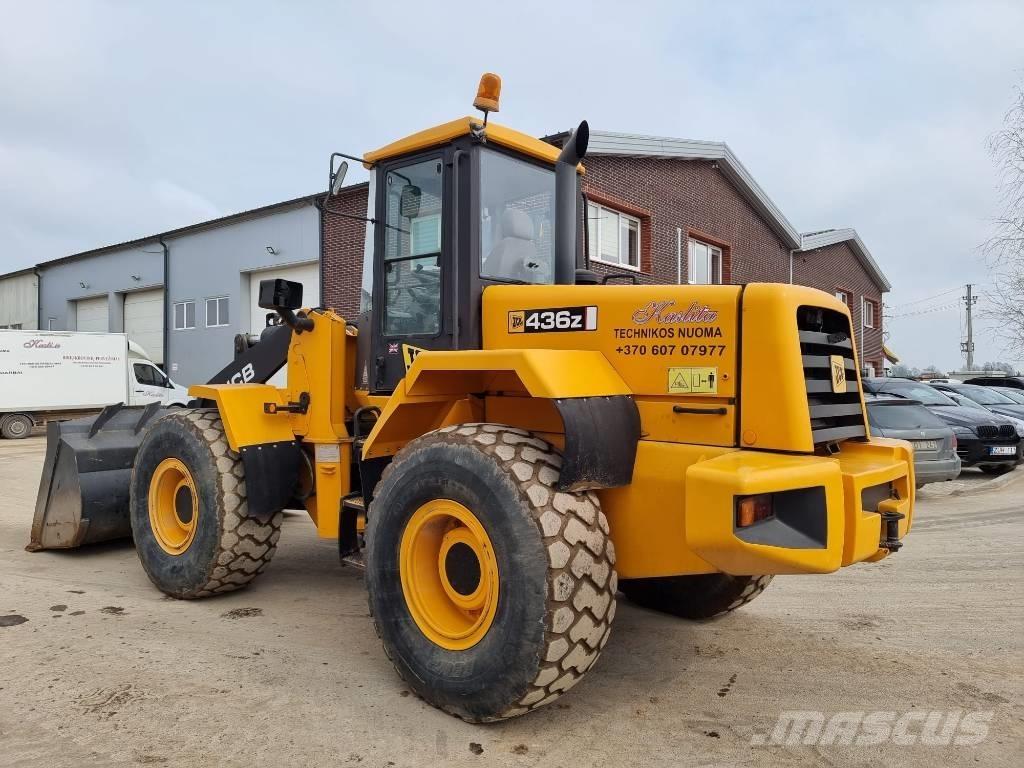 JCB 436 Z Cargadoras sobre ruedas