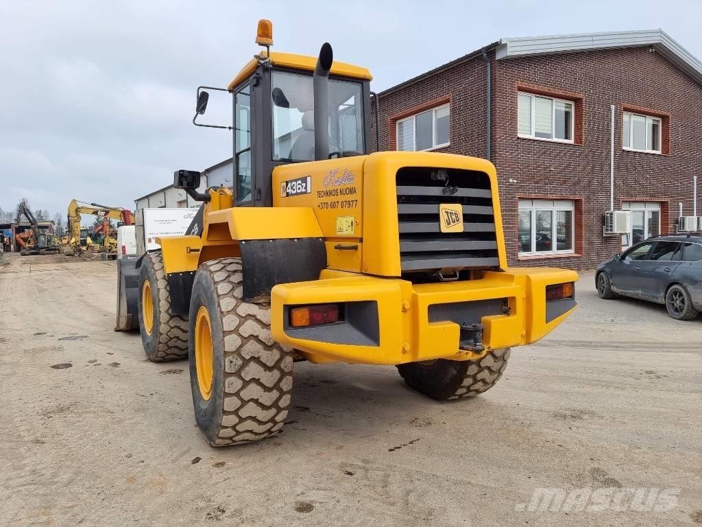JCB 436 Z Cargadoras sobre ruedas