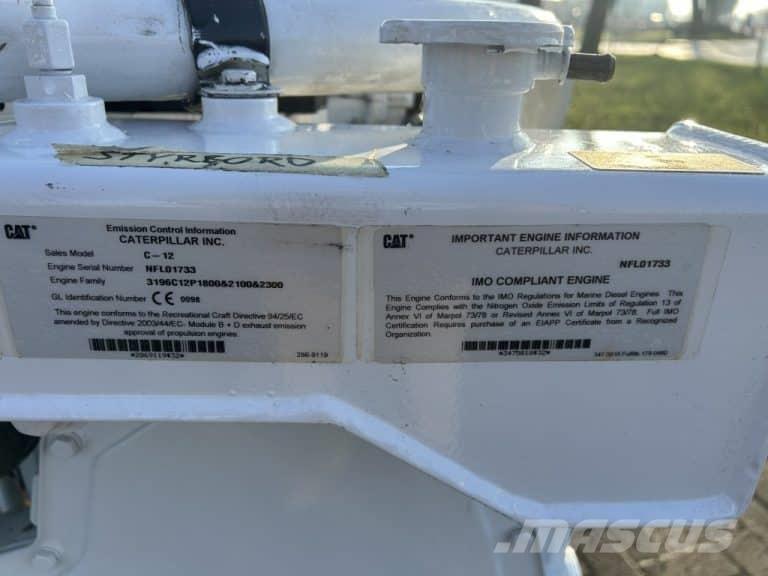 CAT C12 Piezas de motores marítimos