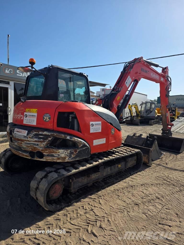 Kubota KX80-4a2 Excavadoras 7t - 12t