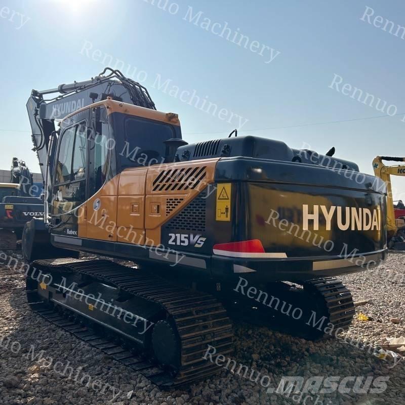 Hyundai 215 Excavadoras sobre orugas