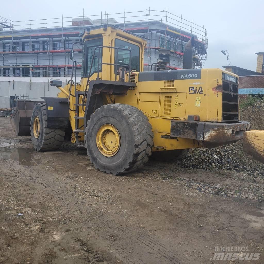 Komatsu WA500 Cargadoras sobre ruedas