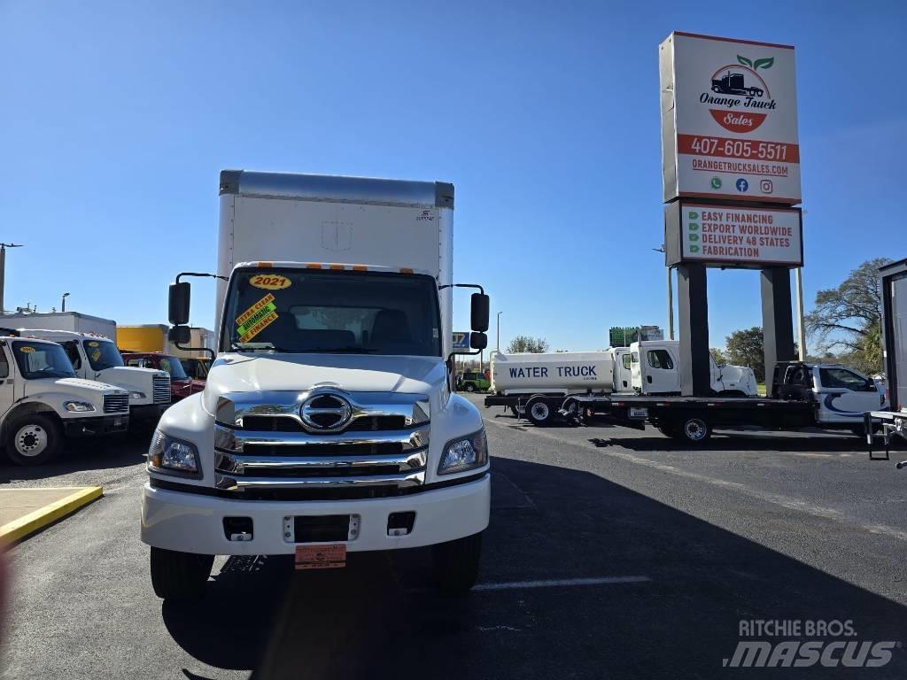 Hino L 6 Camiones con caja de remolque