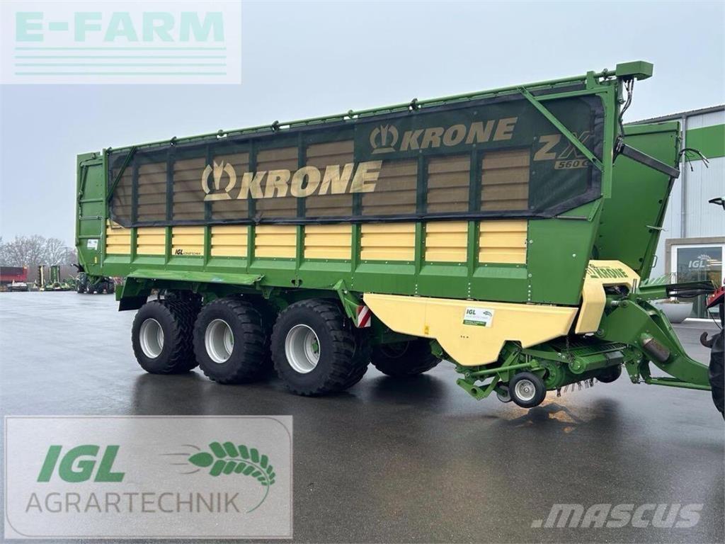 Krone zx 560 gl Carros de trasladar grano