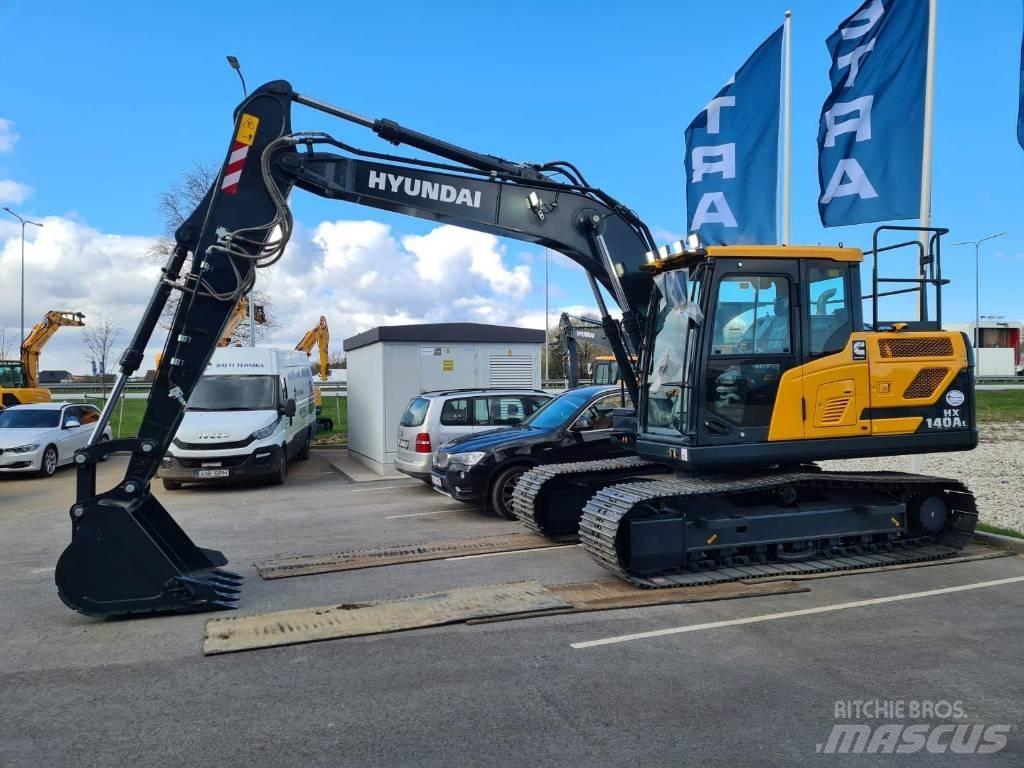 Hyundai HX140AL Excavadoras sobre orugas