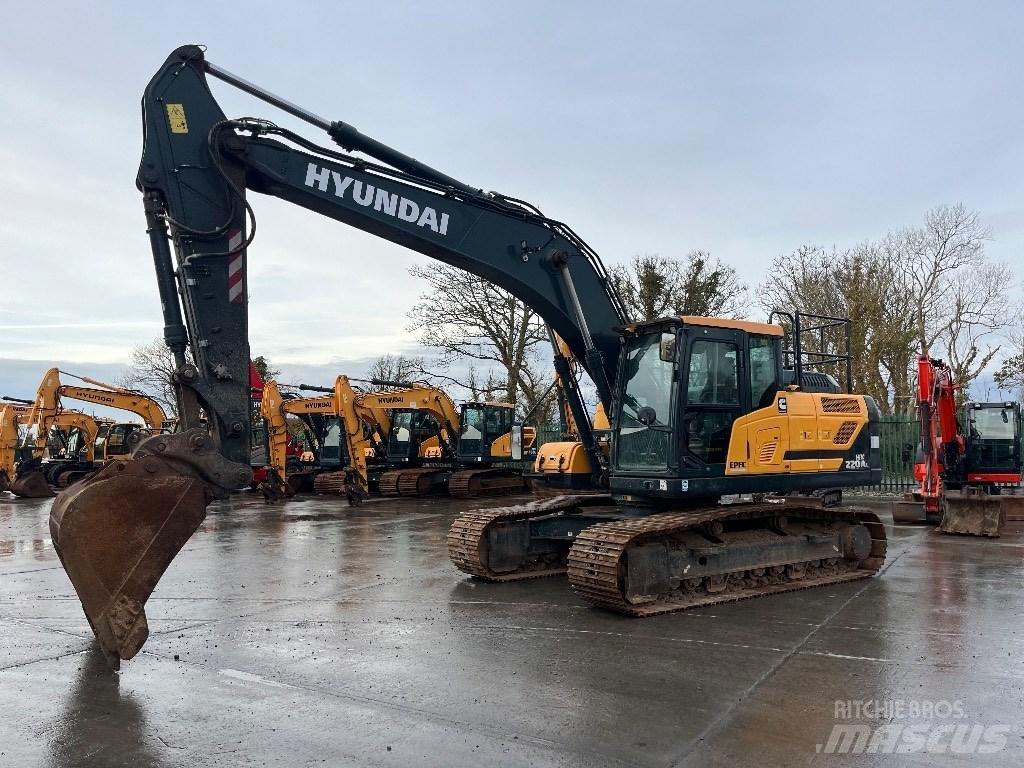 Hyundai HX220AL Excavadoras sobre orugas