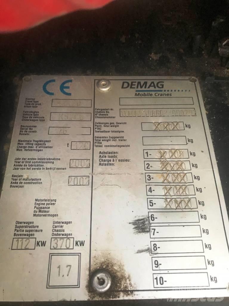 Demag AC 120 Grúas todo terreno