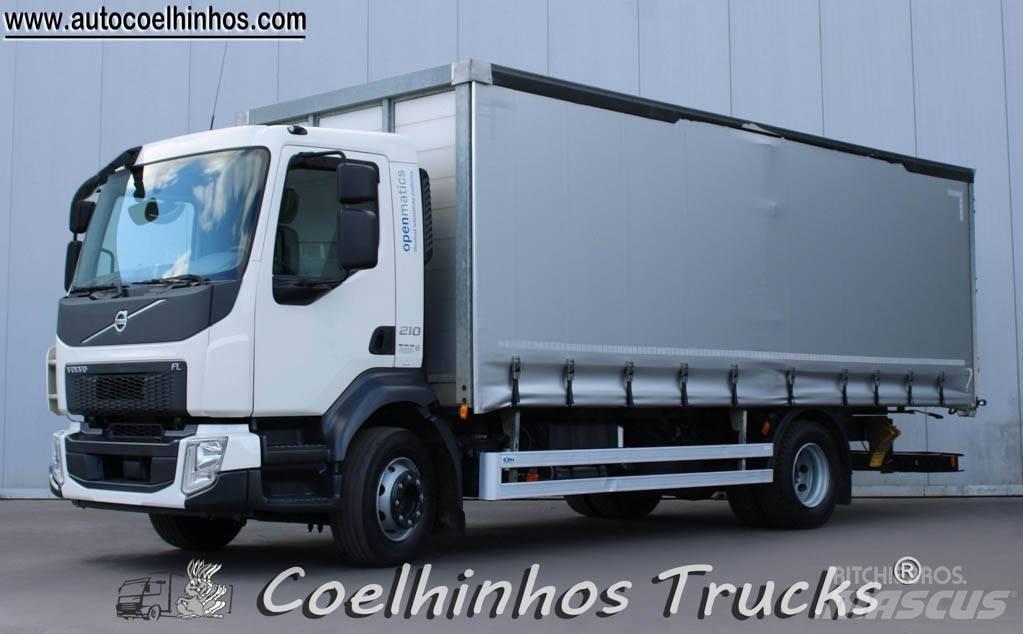 Volvo FL 210 Camiones de caja de lona