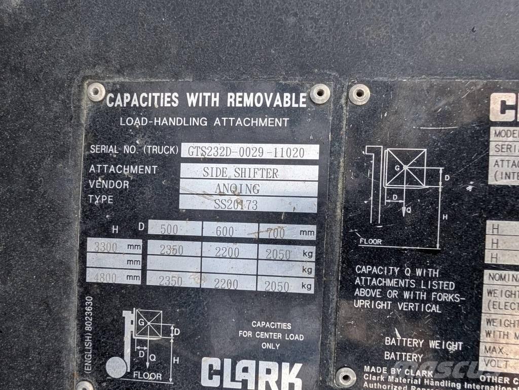 Clark GTS 25 D Camiones diesel