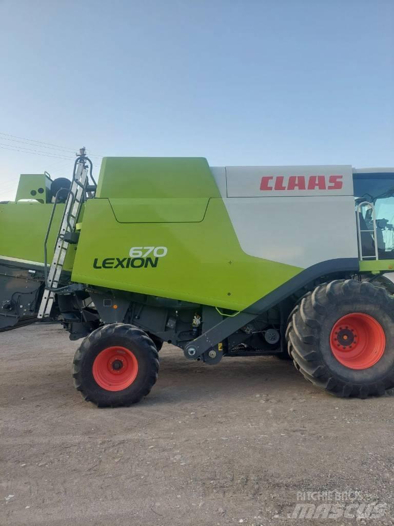 CLAAS Lexion 670 Cosechadoras combinadas