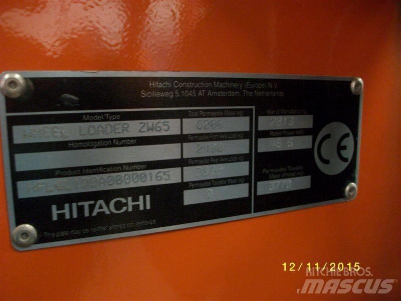 Hitachi ZW 65 Cargadoras sobre ruedas