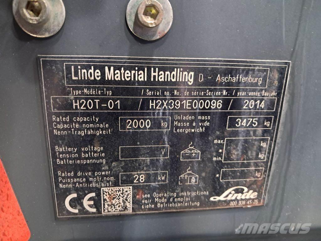 Linde H20T-01 Camiones LPG