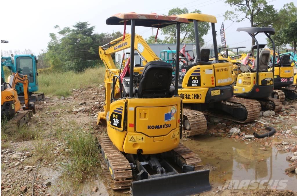 Komatsu PC 18 MR Miniexcavadoras