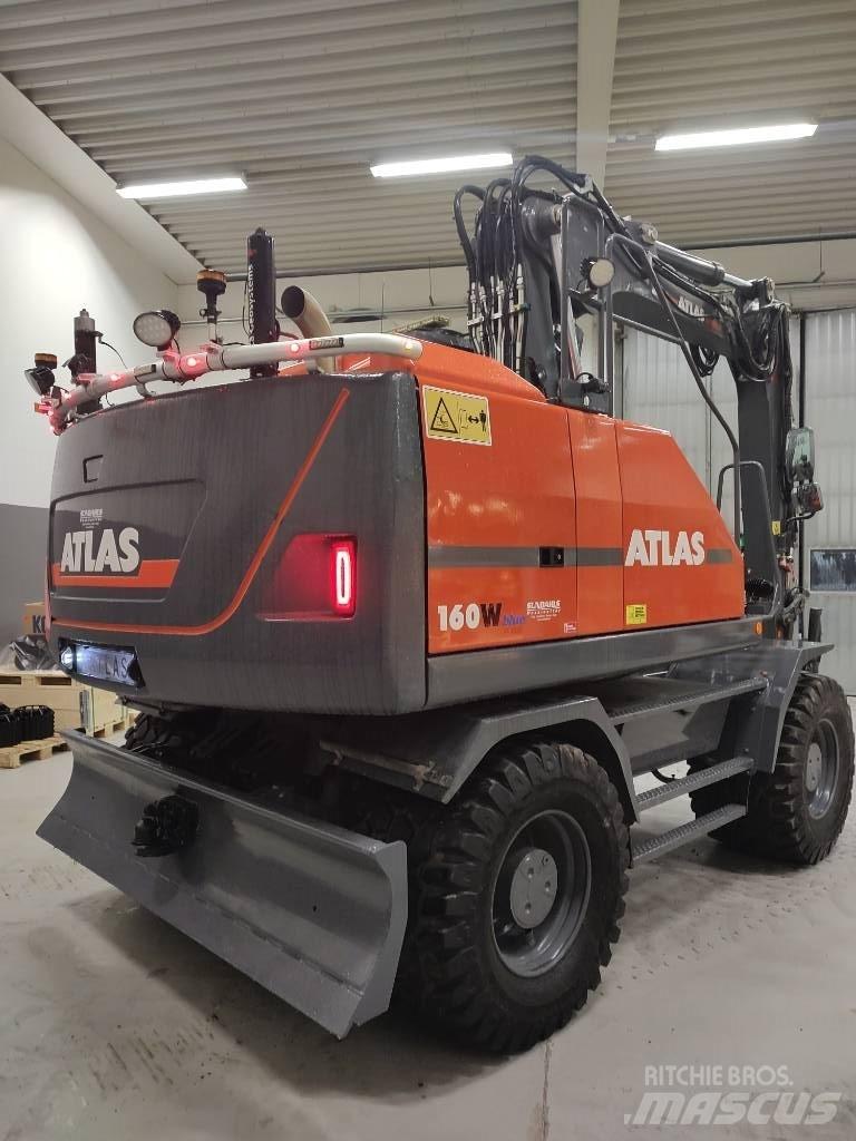 Atlas 160 W Excavadoras de ruedas