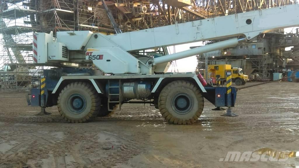 Grove RT 650 E Grúas autopropulsadas